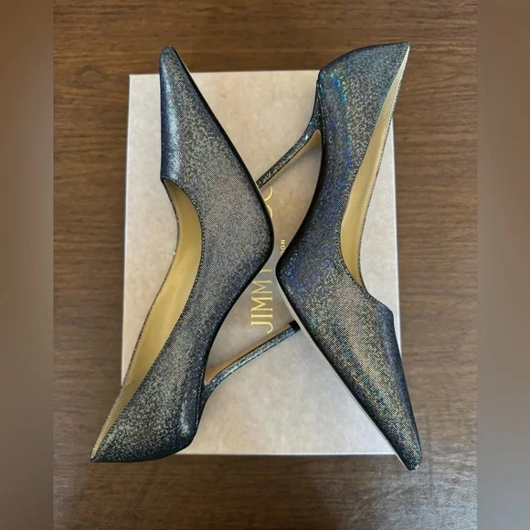 Jimmy Choo Love Metallic 100 Pump - Picture 4 of 6